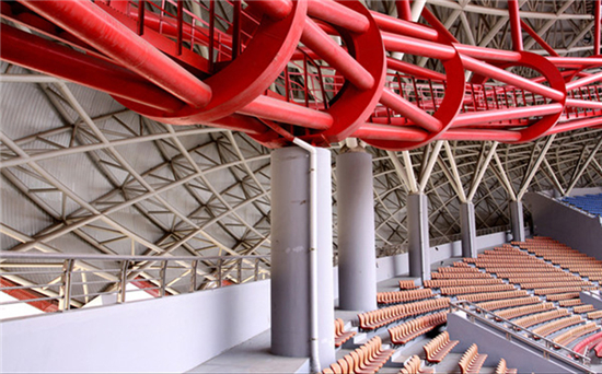 管桁架体育场